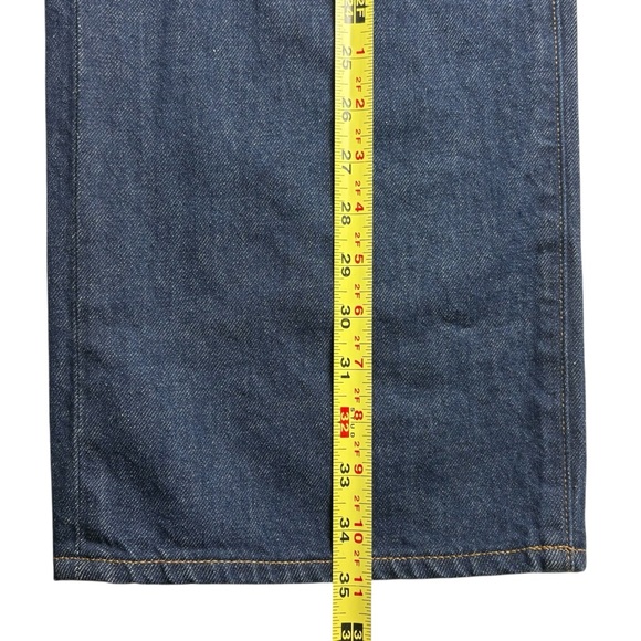 NWT PAIGE Sawyer Wide Leg Jeans in Dark Madella Wash Size 32 Vintage Collection - Picture 11 of 16